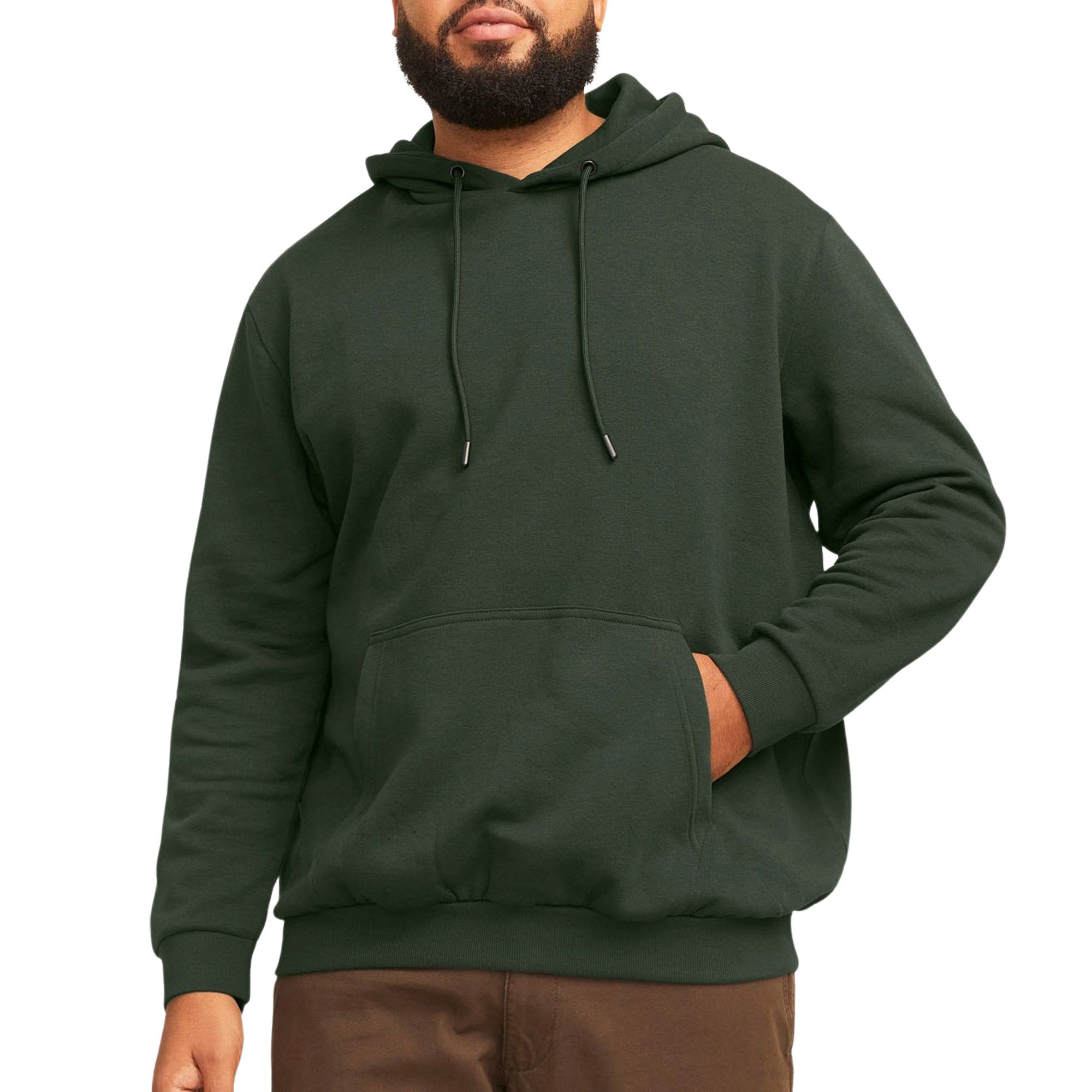 Jack & Jones Bradley Sweat Hoodie Men (plussize) | Plutosport